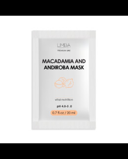 Питательная маска для волос Premium Line Macadamia and Andiroba mask